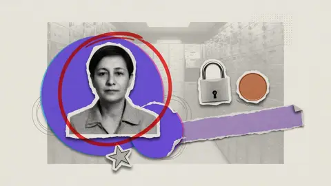 A generic halftone portrait beside a blank metal lock and an unmarked coin, illustrating Aerodrome.
