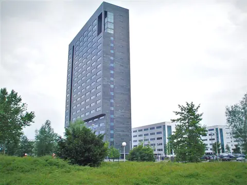 ASML headquarters tower at the Veldhoven campus in the Netherlands