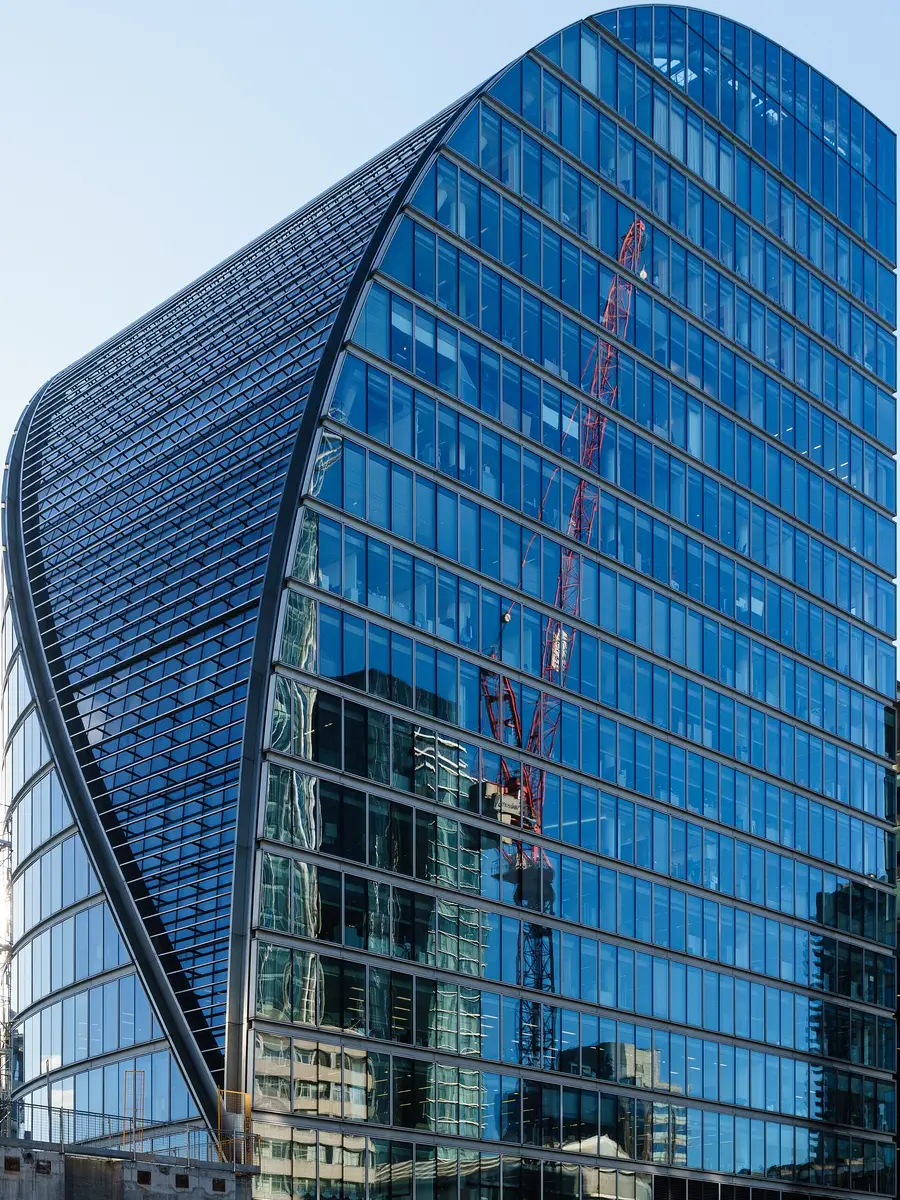 Moor House at 120 London Wall, the registered office of StoneX Financial Ltd, seen from Moorgate