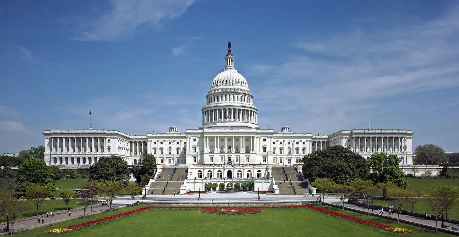 The west front of the United States Capitol in Washington, D.C., where the FY2027 continuing resolution cleared both chambers