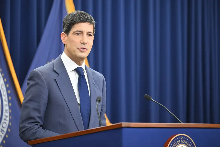 Federal Reserve Chairman Kevin Warsh answers reporters questions at the FOMC press conference on 17 June 2026