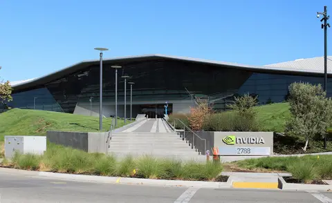 Nvidia Endeavor headquarters building at 2788 San Tomas Expressway in Santa Clara, California