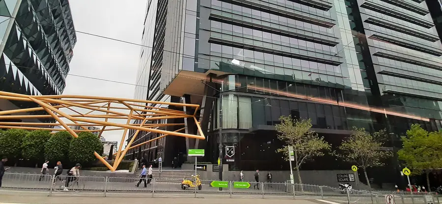 Collins Square at 727 Collins Street in Melbourne Docklands, the office complex whose Tower One houses the head office of Pepperstone Group