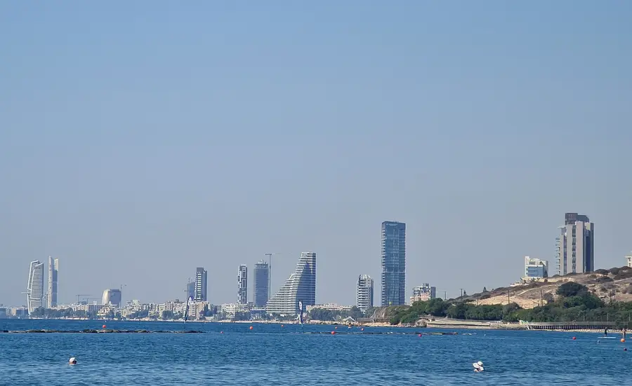 Limassol skyline across the water, the Cypriot city where Easy Forex Trading Ltd is registered. Photograph by Stefanos Nikolaou, 29 September 2024.