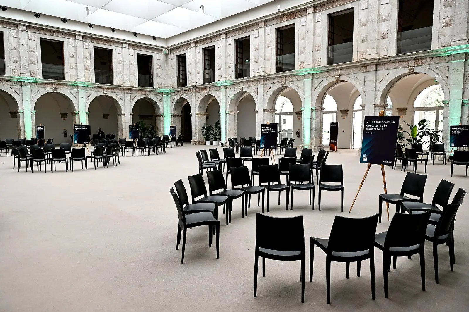 Cloister of Convento do Beato in Lisbon, the venue listed for Stellar Meridian 2026