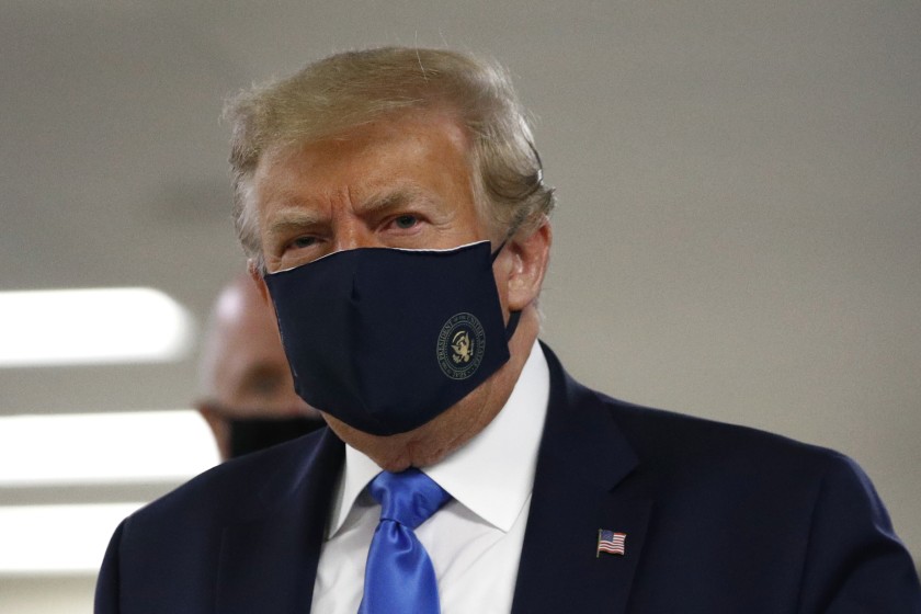 Trump face mask